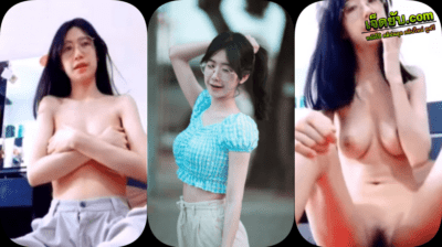คลิปหลุดคอลเสียว งานในตำนานน้องแว่นพยาบาลสุดสวยหลุดคอลเสียวโชว์นมใหญ่สวยนั่งเขี่ยแตตอย่างเด็ดพาเสียวน้ำแตก